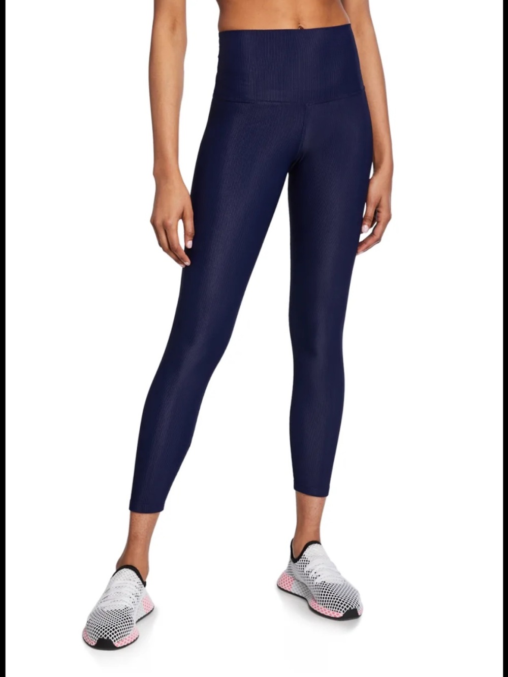 Beach Riot Ribbed High-Waist Leggings - Dark Blue
